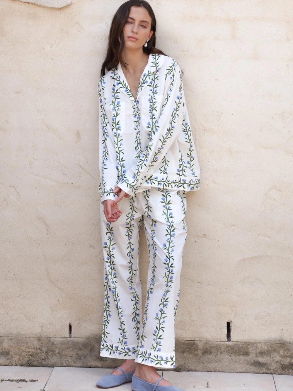 Piyama Emily Sleep Set in Vine